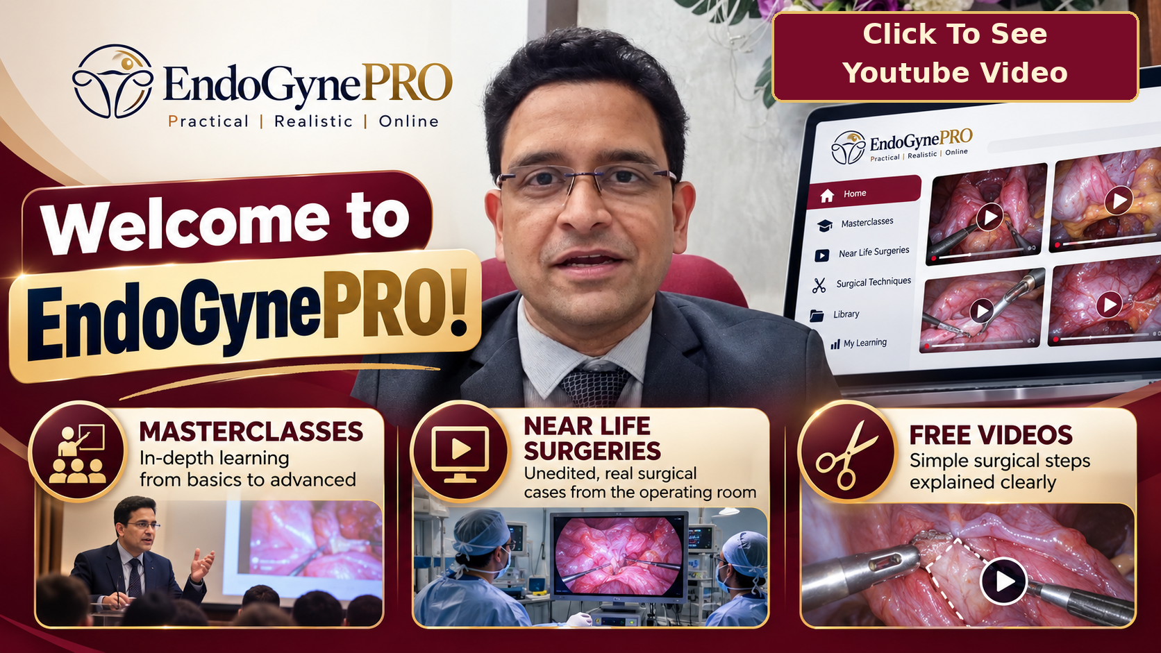 Welcome to EndoGynePRO - Watch Introductory Video by Dr. Sanket Pisat