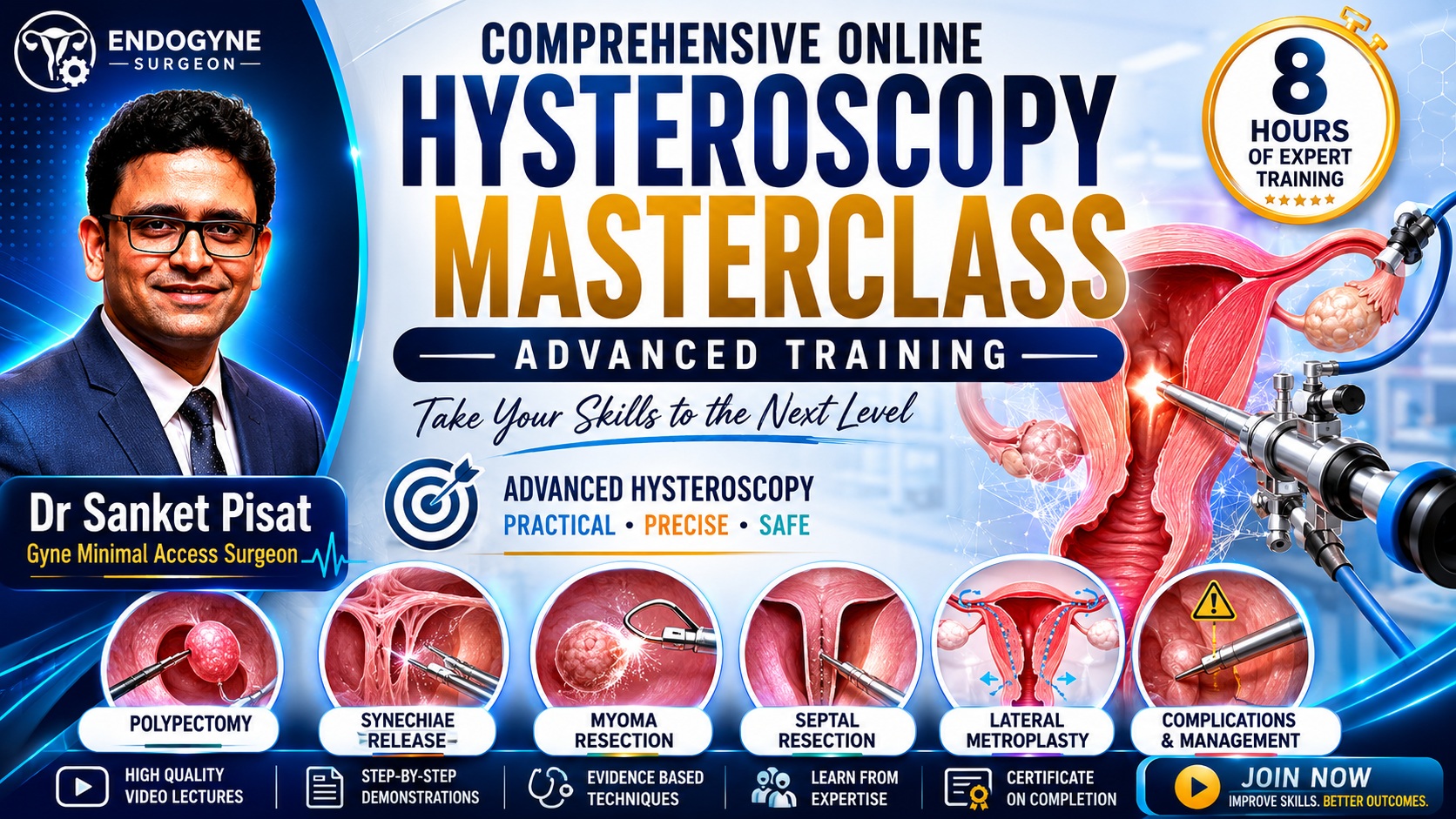 dot COM Hysteroscopy Part 2 (Operative Techniques - ADVANCED)